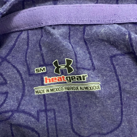 Under Armour Women’s Purple Heat Gear Long Sleeve - Picture 6 of 6